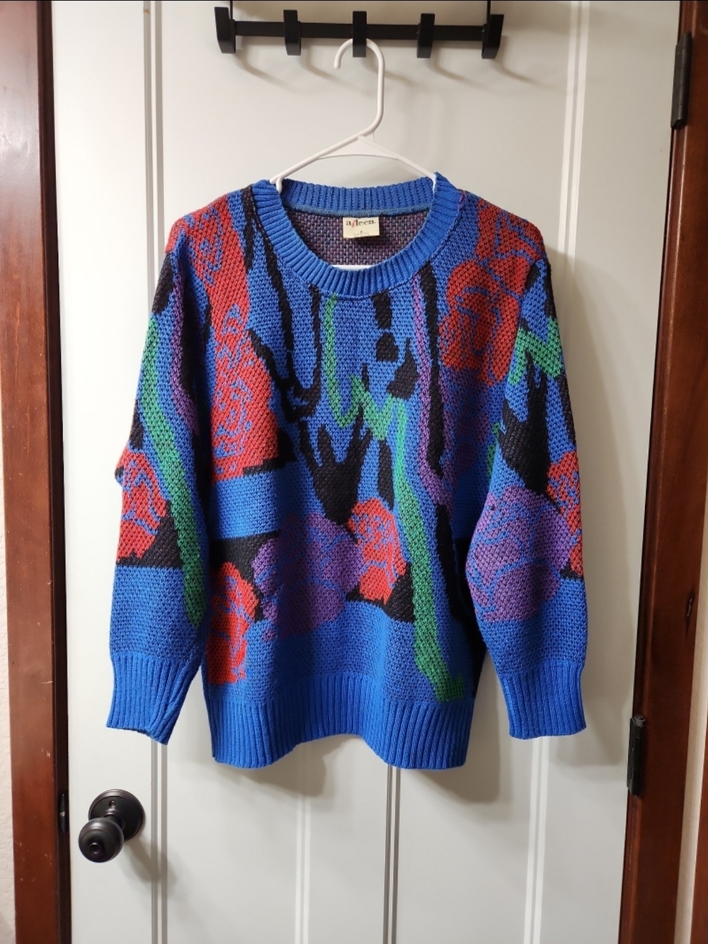 Aileen Vintage 80's Abstract Sweater